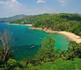 Bird eye view of Phuket viewpoint, Thailand