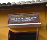 Hoi An - Ticket Counter