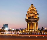 The twilight time at Independence Monument - Lumle holidays