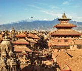 Durbar Square Nepal - View of the Patan Durbar Square. One of the 3 royal cities in Kathmandu, a very popular tourist place.