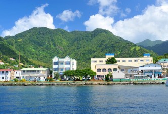 Cap Maison and Pitons