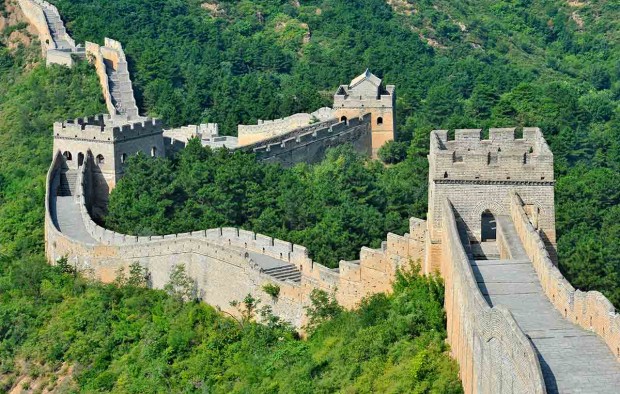 Great Wall of China in Summer