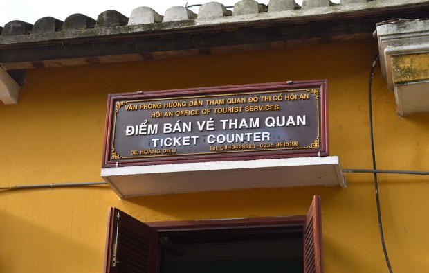 Hoi An - Ticket Counter