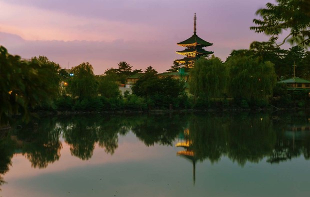 Sunrise in Kofuku-Ji Lake - Lumle holidays