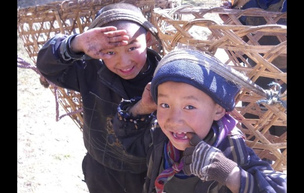 sherpa children