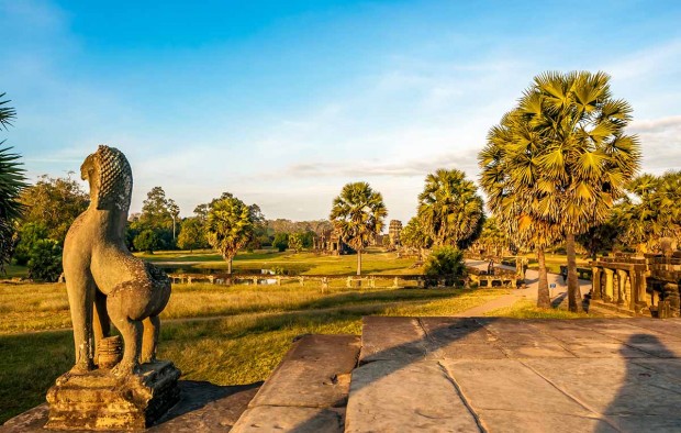 Morning in Angkor Wat