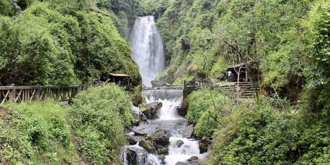 Peguche Village and Waterfall