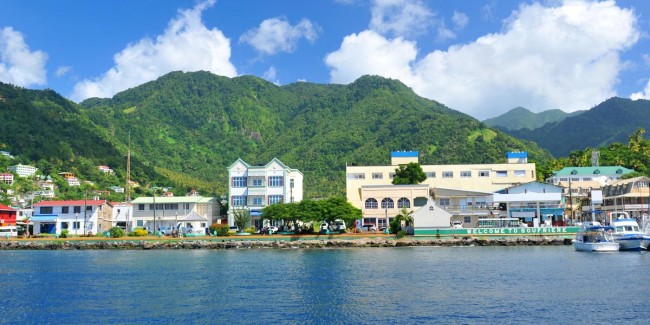 Cap Maison and Pitons