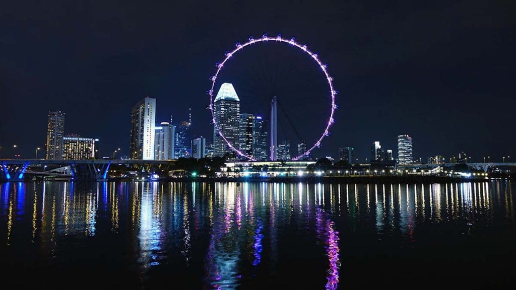 Ferris wheel in Singapore - Lumle holidays